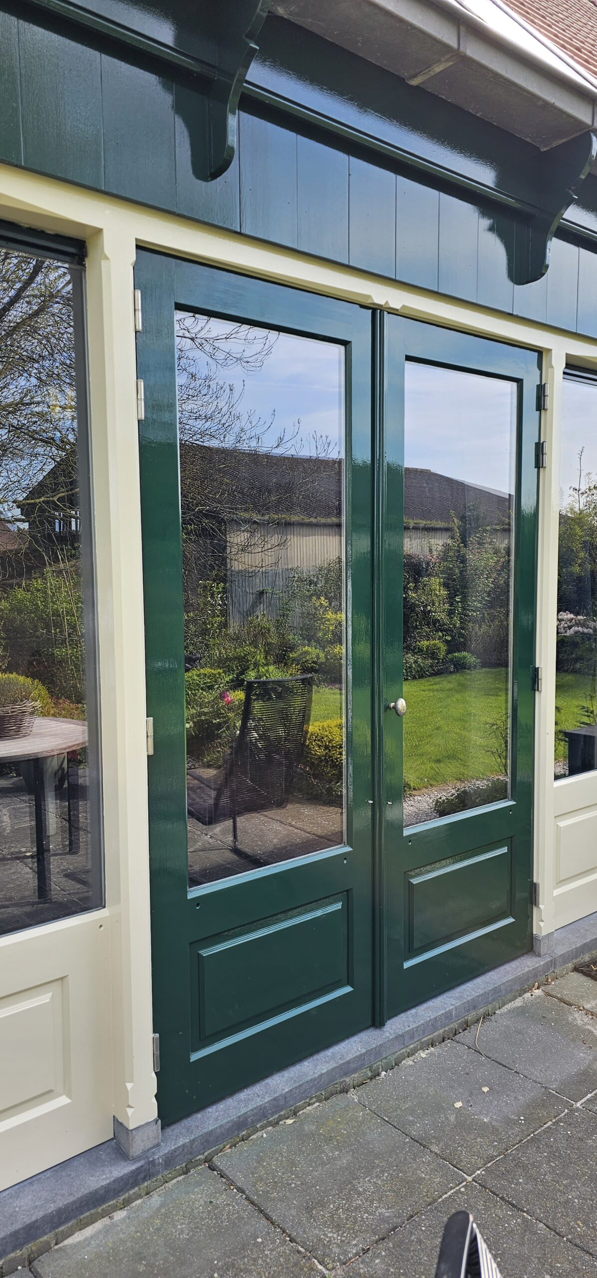 Boerderij met mooie kleuren en strak werk